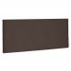 Cabeceira Painel Casal 1,40m Aquilla Suede Marrom Café - Pallazio