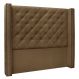 Cabeceira King 1,95m Vicenza Suede Caramelo - Pallazio