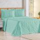 Cobre Leito Queen Bouti Mavie Floral Micropercal 180 Fios 3 Peças - Tiffany