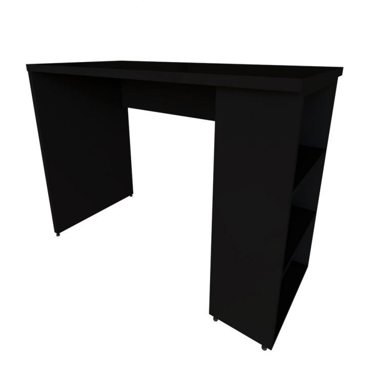 Escrivaninha Corp Preta 100 Cm