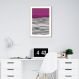 Quadro Linhas Abstratas 43x30 Filete Marfim