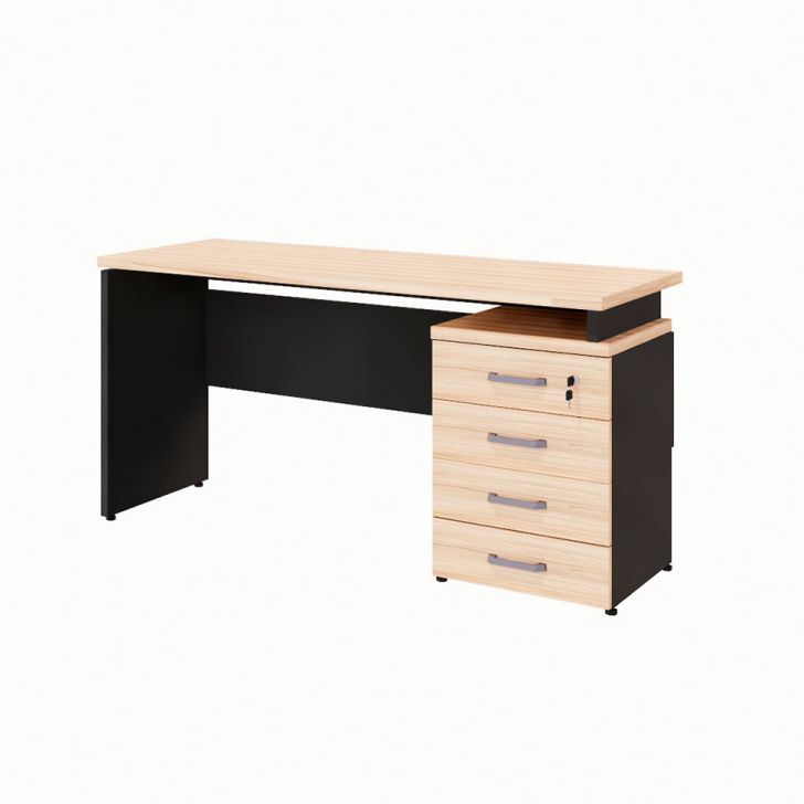 Escrivaninha Yaris 4 GV Calvi e Preta 150 cm