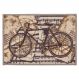 Tapete de entrada 40cm x 60cm Carpe Diem Bike Color Art Corttex