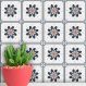 Adesivos de Azulejos Ladrilhos Hidráulicos Modelo 108-20x20cm