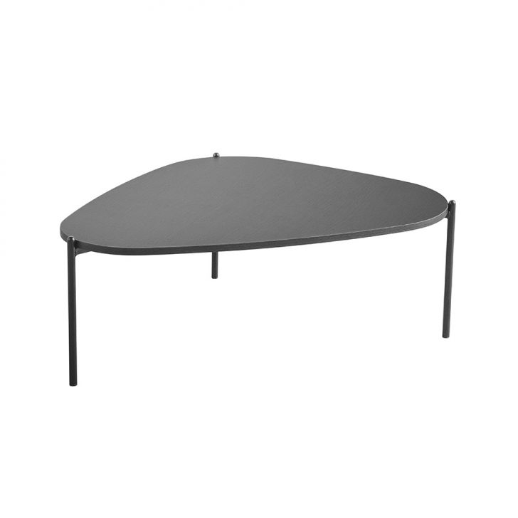 Mesa de Centro Complementos Orgânica Nero 77 cm