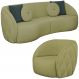 Jogo Sofa 318 cm 4 Lug E Poltrona 1 Lug Passion TCE 1027 Linho Moll
