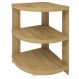 Estante Lateral Multiuso Decorativa Wind Olmo - Artany