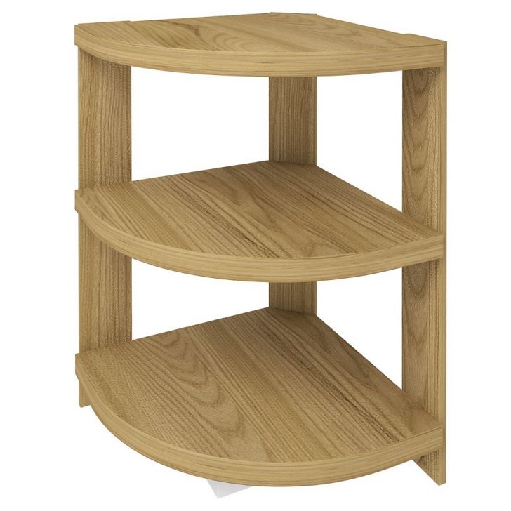 Estante Lateral Multiuso Decorativa Wind Olmo - Artany