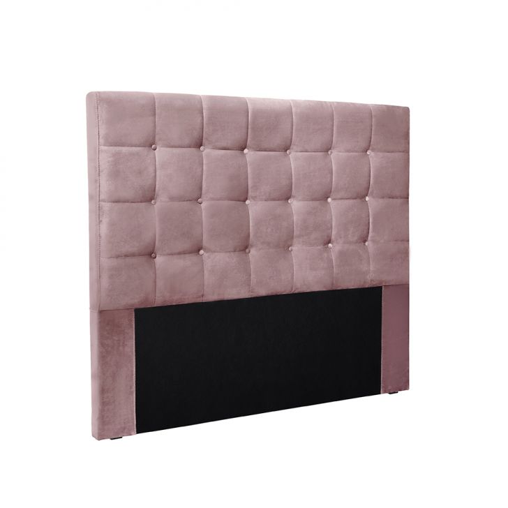 Cabeceira Casal Verona Veludo Lilás