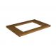 Tampo para Cooktop 4 Bocas Denver I Freijó 80 cm