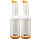 Kit 2 Garrafas Store'n Pour 1 Litro Laranja Para Caldas Licores Drink Bar Coquetelaria