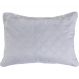 Jogo Porta Travesseiro 2 Pçs Ultra Lisse 50x70cm 100%Poliéster Cinza Claro