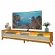 Rack Requinte 2.6 com LED Naturale com Off White - Gelius Móveis