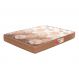 Colchão Casal Turquesa Espuma D33 (14x138x188) Marrom