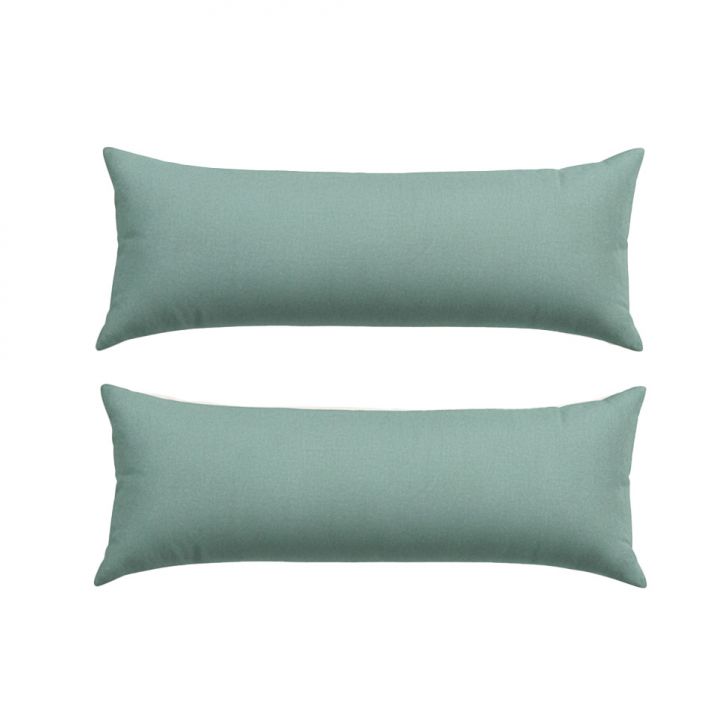 Conjunto Com 2 Capas De Almofada De Rim Candy 70x22 Suede Suculenta