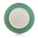 Sousplat Mesa Decoração Páscoa 33x33cm Branco e Verde Claro