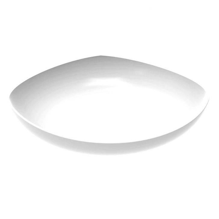 Fruteira de Mesa 3,5L Trio Crippa Bancada Branco Porta Frutas Legumes