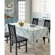 Toalha de Mesa Retangular 6 Lugares Genebra Irene Estampada Dohler