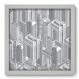 Quadro Decorativo - Cidade - 33cm x 33cm - 103qndbb