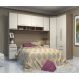 Guarda Roupa Dormitório Modulado Master Casal 1,38 m Canto - Avelã Rústico e Areia - Luciane M05