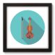 Quadro Decorativo - Violino - 049qdg