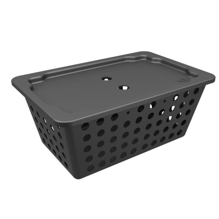 Cesta com Tampa One I Preta