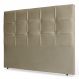 Cabeceira Estofada Cama Box Casal Fiorella 140cm Suede Bege Escuro - Desk Design