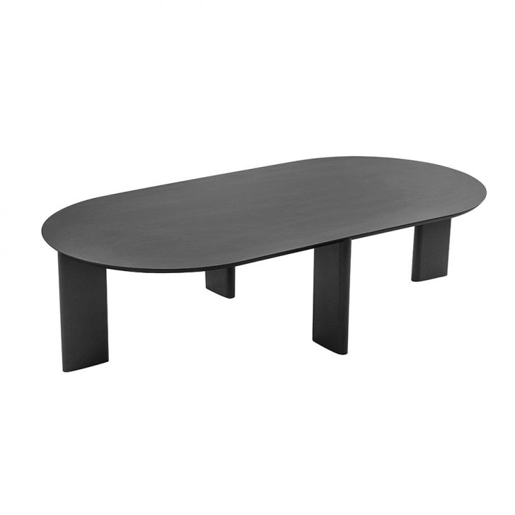 Mesa de Centro Orgânica Complementos Nero 120 cm