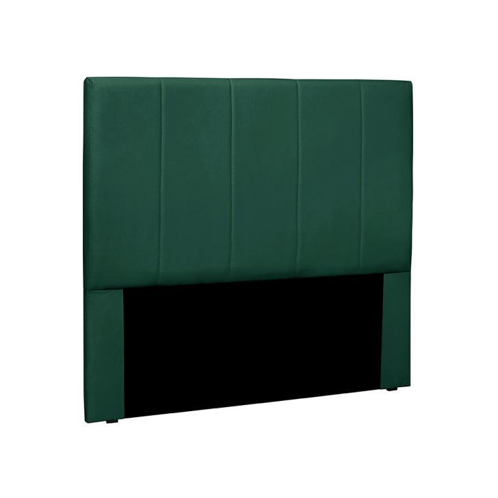 Cabeceira Casal Ravenna Veludo Verde