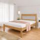 Cama Casal Sofisticada Paola Naturalle e Off White