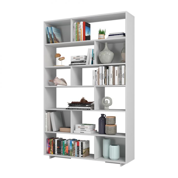 Estante Livreiro Piece Branca 120 cm