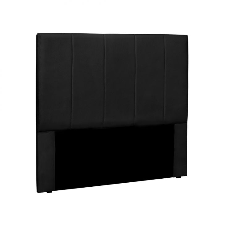 Cabeceira Casal Ravenna Poliuretano Preta