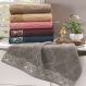 Toalha De Banho Prime Marrocos 70cmX140cm Cinza - Lufamar