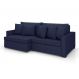 Image of Sofá 3 Lugares Retrátil e Reclinável Rivera Linho Bouclé Azul 245 cm MO895UP10TUFMOB
