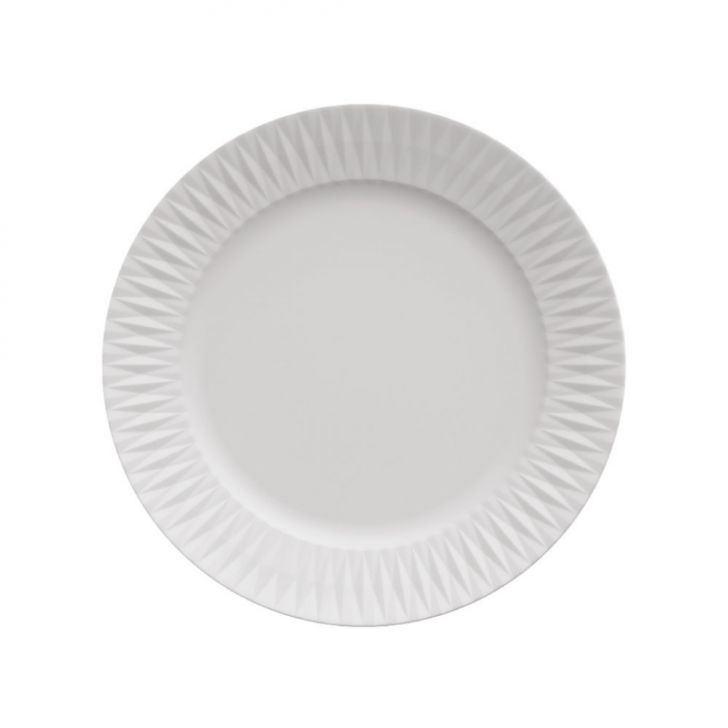 Prato Diamante Branco 21 cm