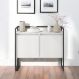 Buffet Industrial 2 Portas SP Branco Preto