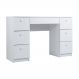 Mesa de Escritório Ditália 7 Gavetas PE-100 COR:branco