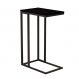 Mesa Lateral Retangular Elena Wood Preta