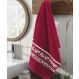 Toalha De Banho Jacquard Premium Fj5439- Vermelho