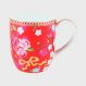 Caneca Pequena Chinese PiP Studio Vermelha Floral