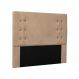 Cabeceira Queen Gênova Suede Bege