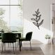 Quadro Escultura Ramo com Frutinhas 150x89 Preto