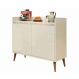 Buffet Aparador Retrô Delux 2 Portas Off White - MoveisAqui