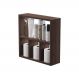 Nicho Decorativo Organizador para Banheiro Nogal 40cm Nancy