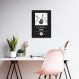 Quadro Gênero Musical MPB 86x60 Caixa Preto Preto