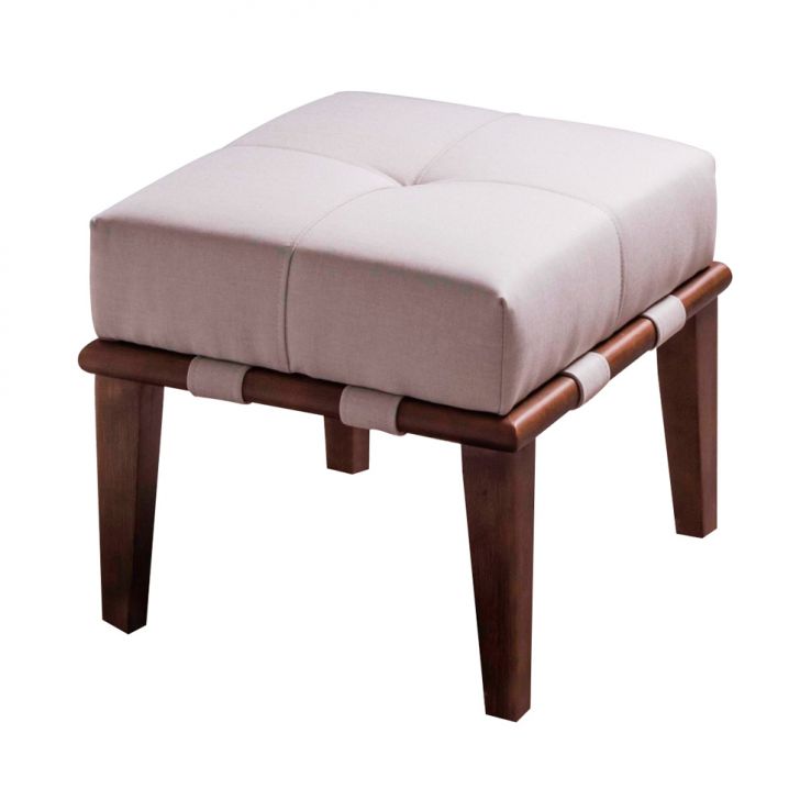 Banco | Banqueta Lívia Bege 45 cm