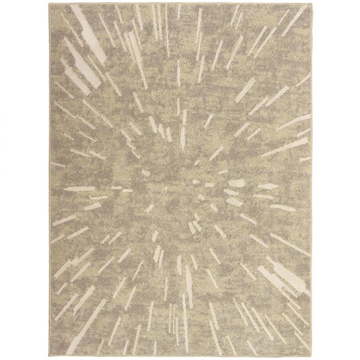 Tapete Perfeita Big Bag Retangular Veludo (150x200) Bege