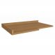 Tampo Para Balcão Canto 98 cm MDP E611 Canela Kappesberg