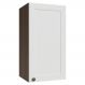 Armário Aéreo 35 cm 1 Porta Rustic/Branco Vik Madesa