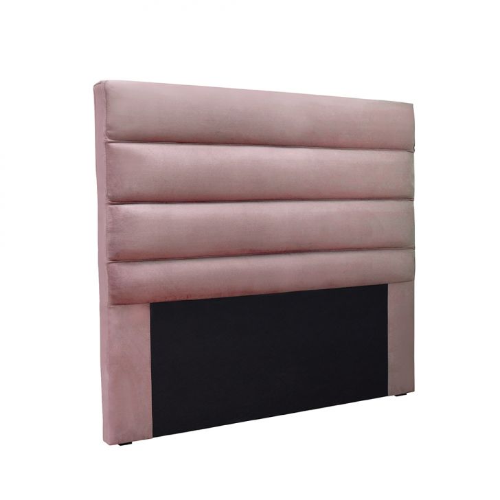 Cabeceira King La Italiana Veludo Lilás